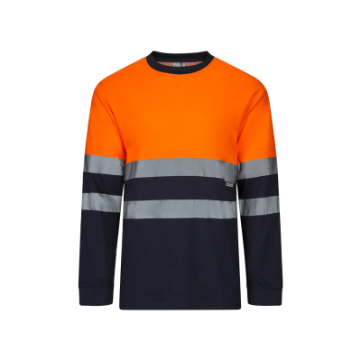 camiseta alta visibilidad manga larga personalizada