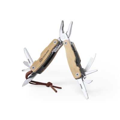 multiherramienta supervivencia acero y bambú