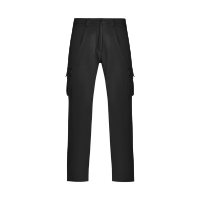 pantalón cargo stretch con múltiples bolsillos