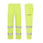 pantalon alta visibilidad personalizado frontal