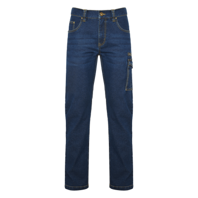 pantalón vaquero multibolsillos resistente