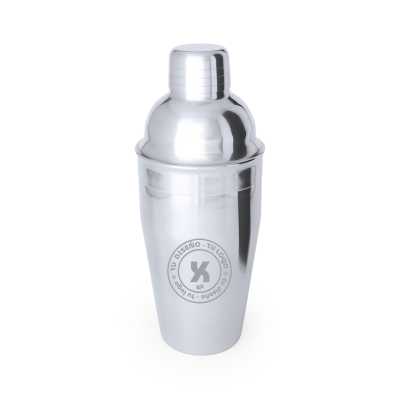 coctelera personalizada láser inox